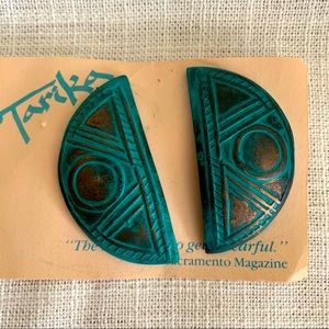 Gorgeous Vintage Tribal Design Earings